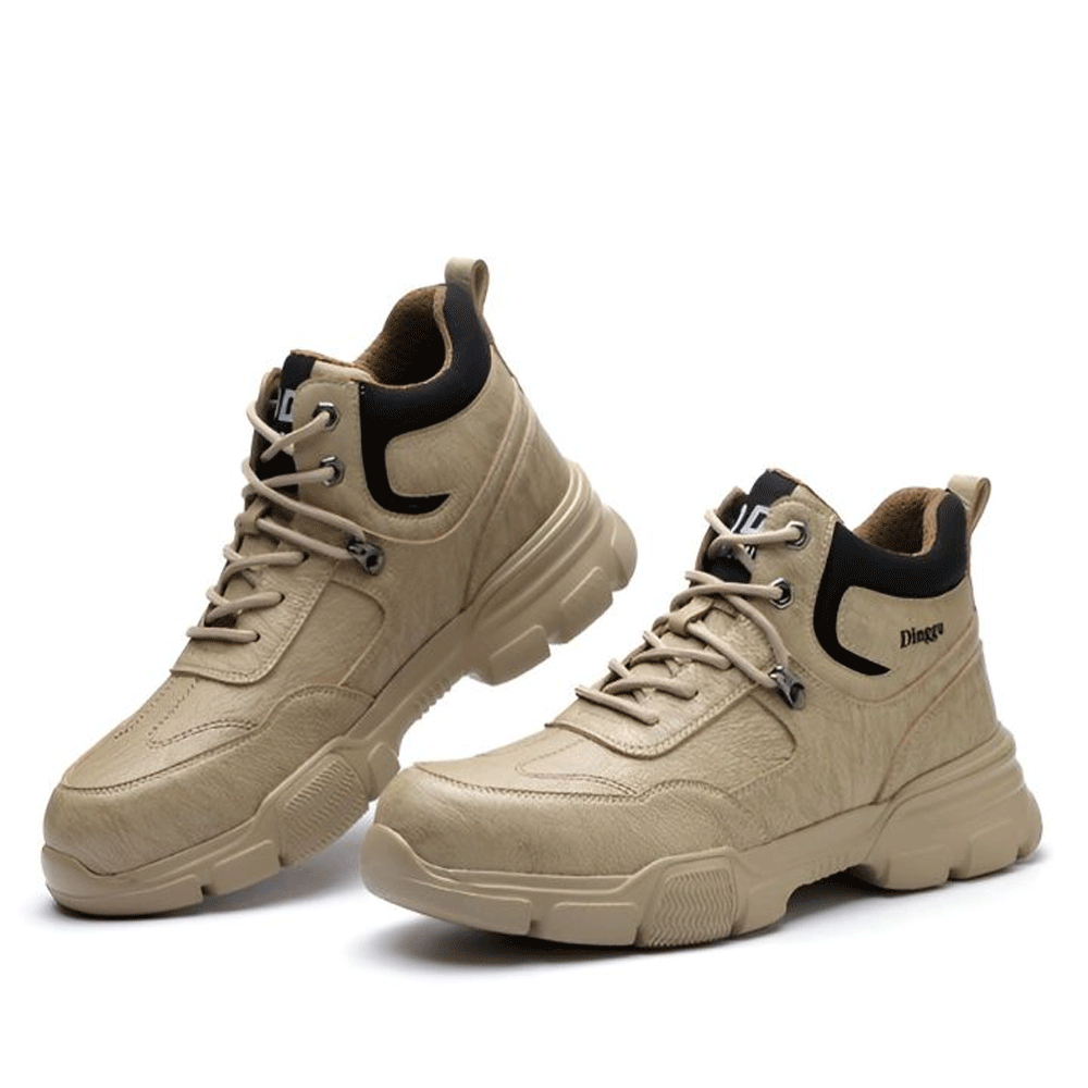DINGGU Safety Shoes/ Steel Toe and Steel Mid Sole Safety Shoes/ Light weight